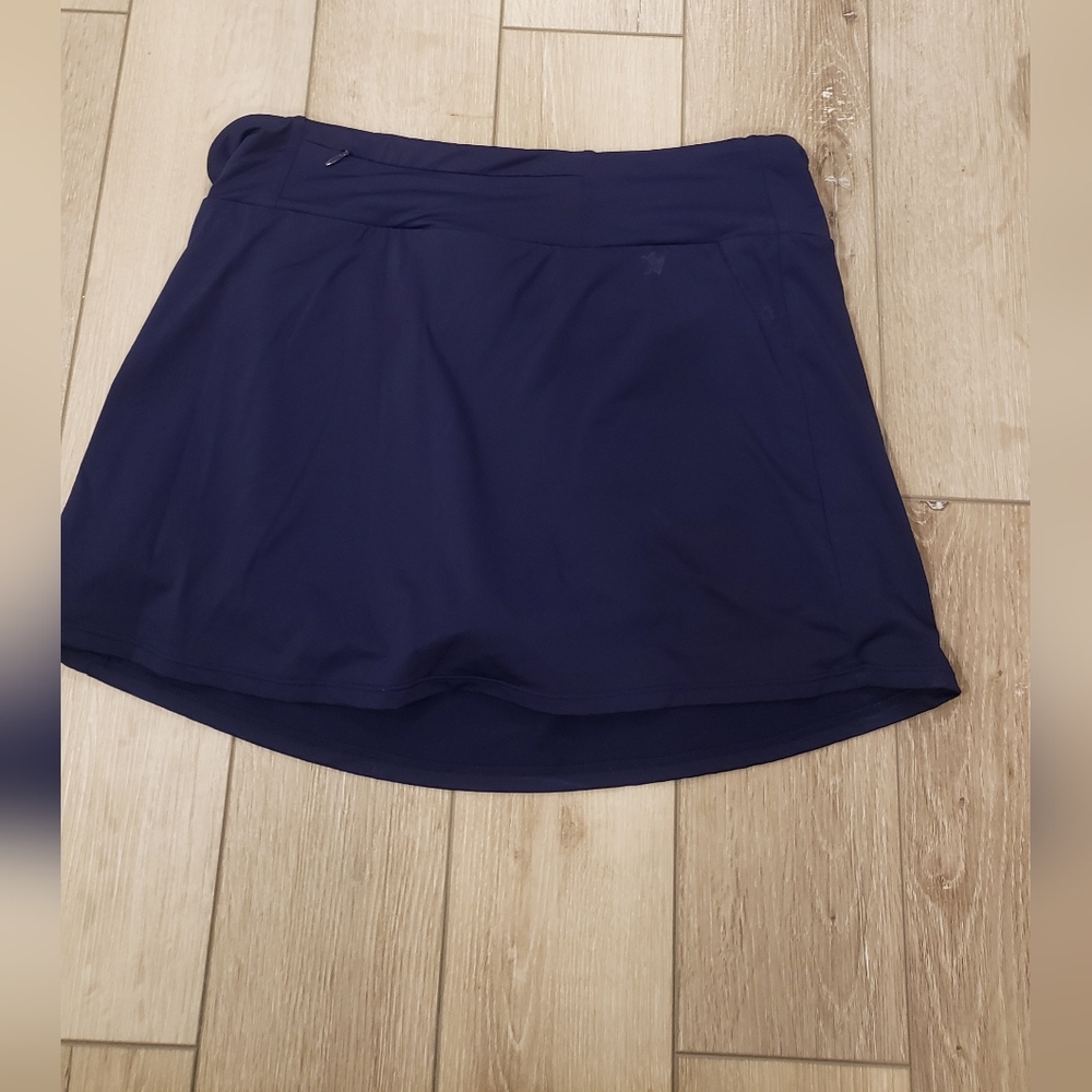 Tommy bahama pull on swim skort size tag removed 32 waist back zipper UP…